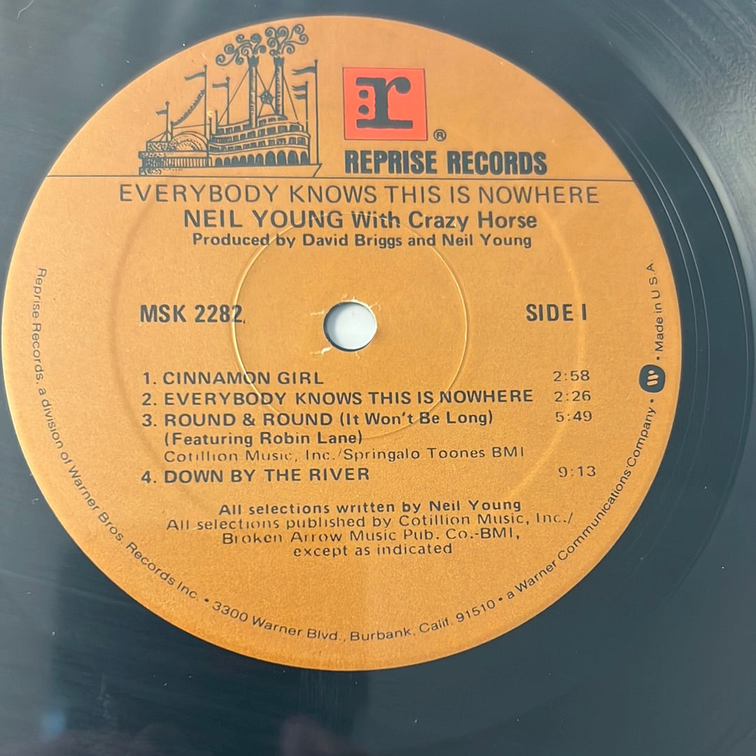 NEIL YOUNG - everybody knows this is nowhere