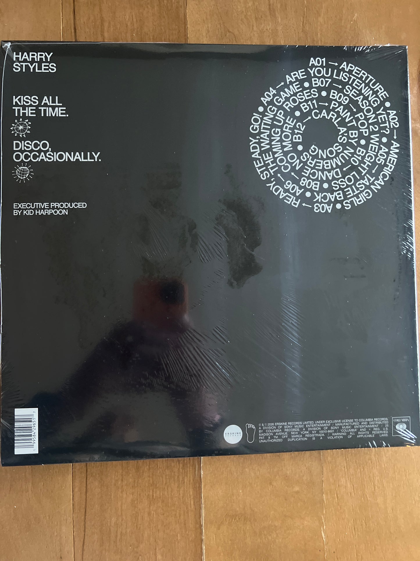 HARRY STYLES - kiss all time. Disco, occasionally