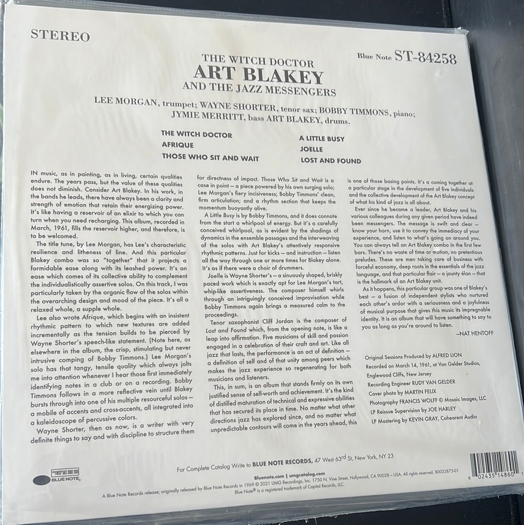 ART BLAKEY - the witch doctor