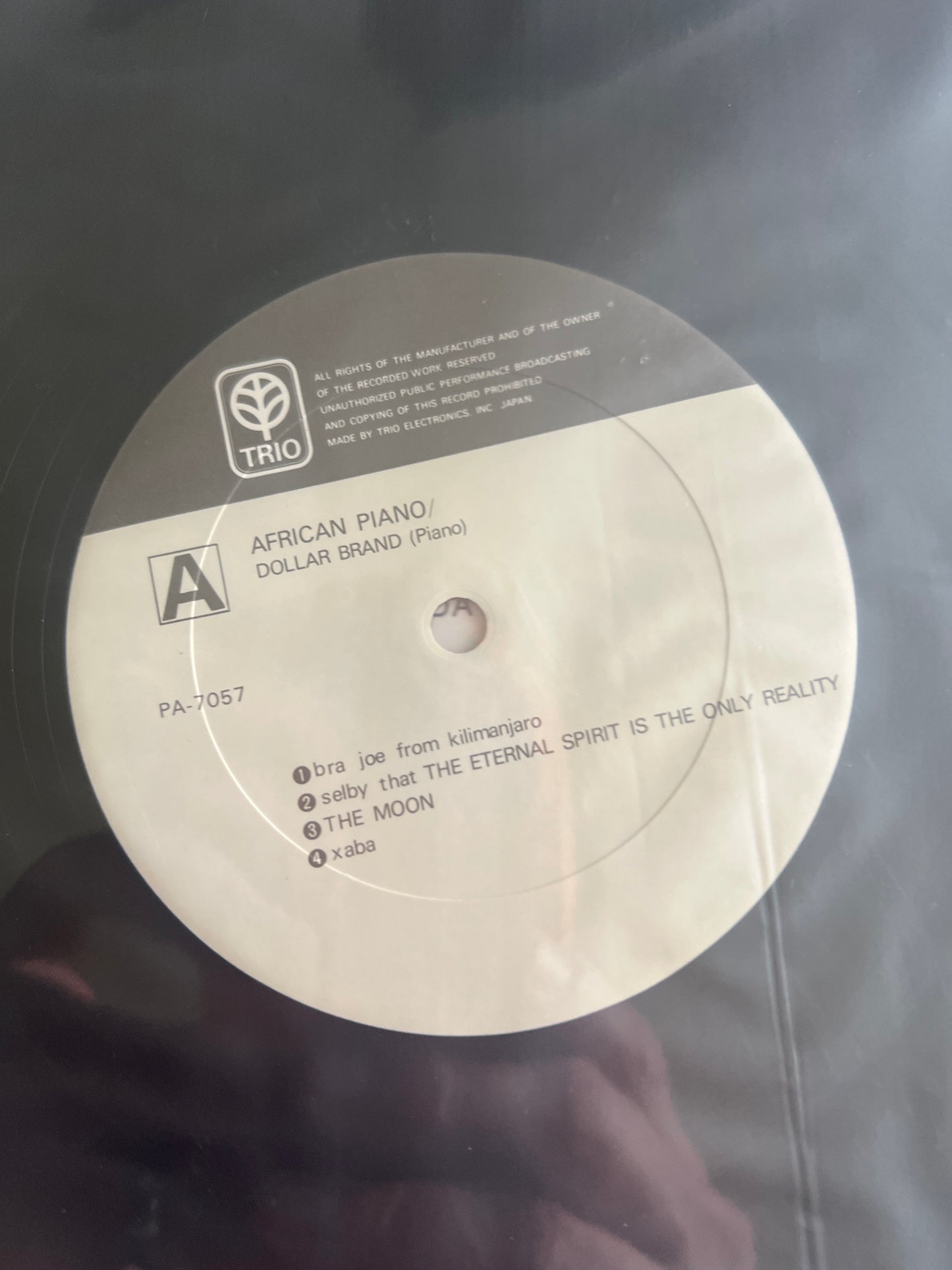 DOLLAR BRAND - African Piano