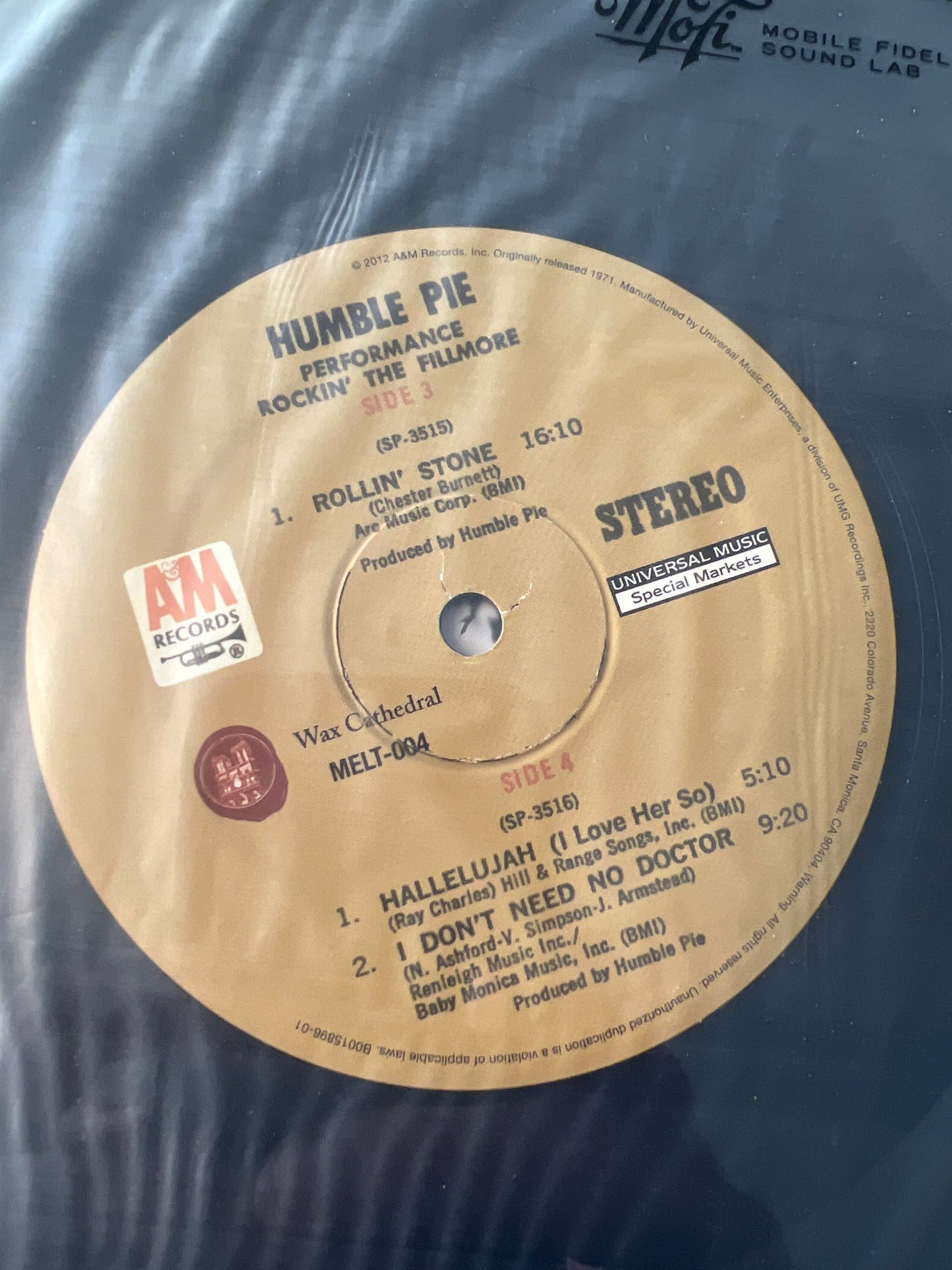 HUMBLE PIE - rockin’ the Fillmore