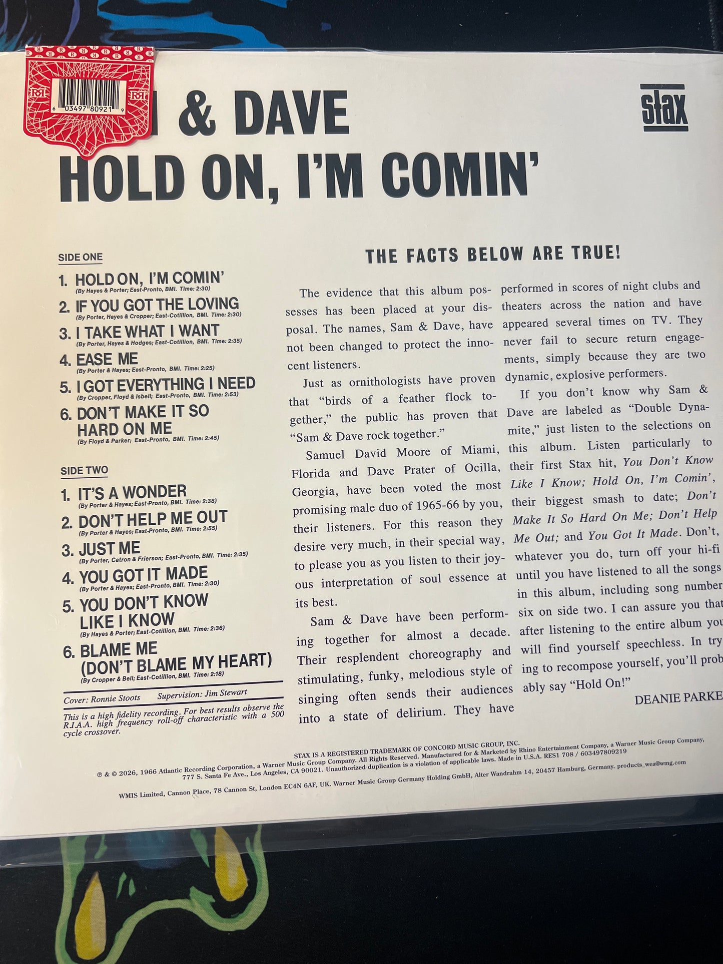 SAM & DAVE - hold on, I’m com in’