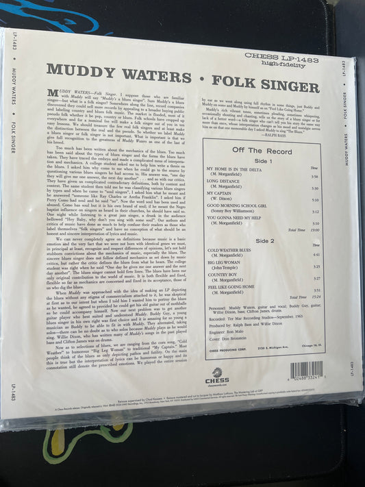 MUDDY WATERS - folk singer