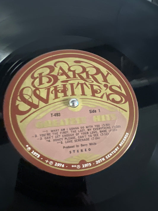 BARRY WHITE - greatest hits