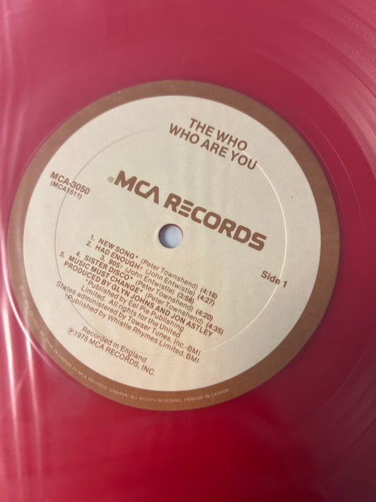 THE WHO - who are you