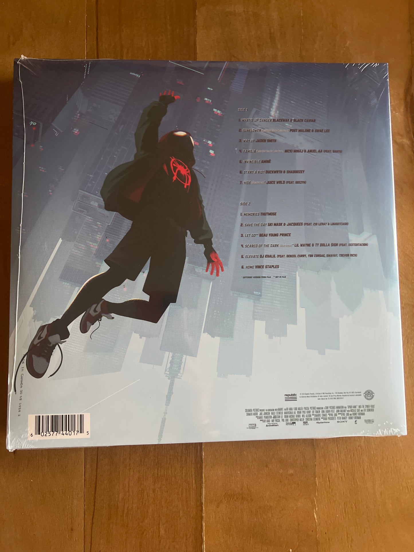 SPIDER-MAN: INTO THE SPIDER-VERSE - soundtrack