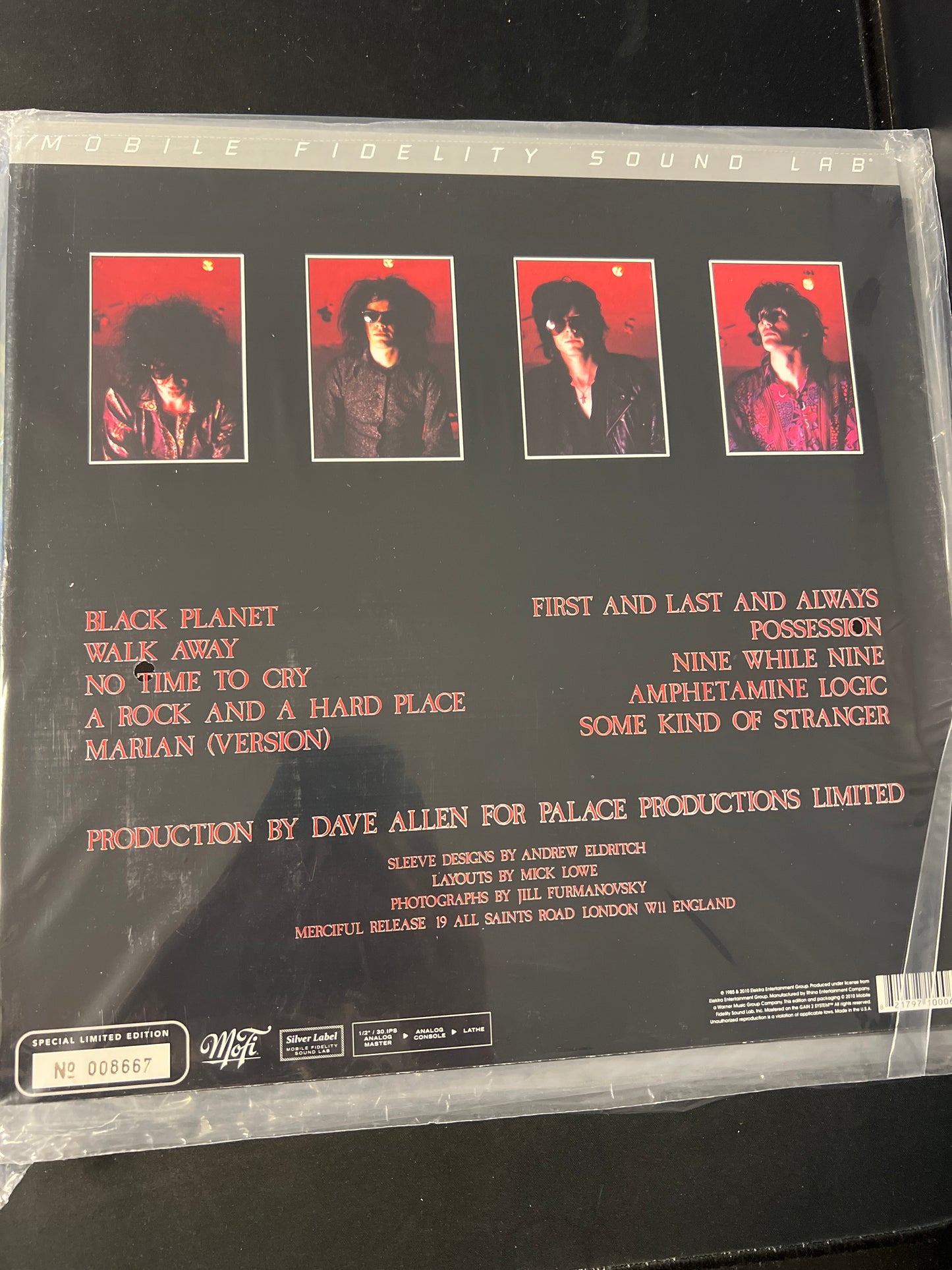 SISTERS OF MERCY - fist last and always