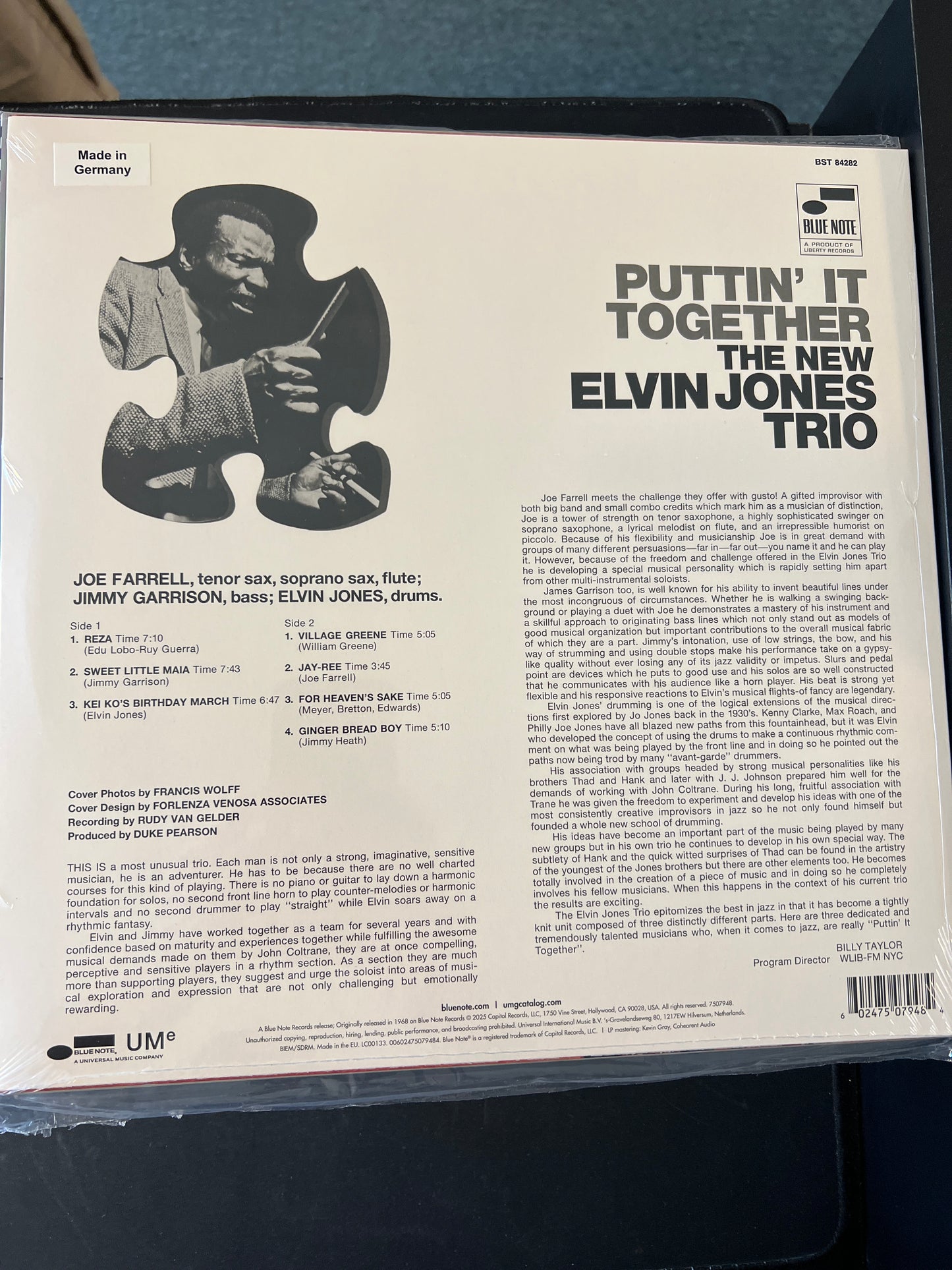 ELVIN JONES - puttin’ it together