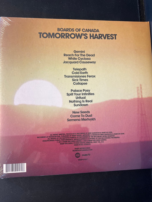 BOARDS OF CANADA - tomorrow’s harvest