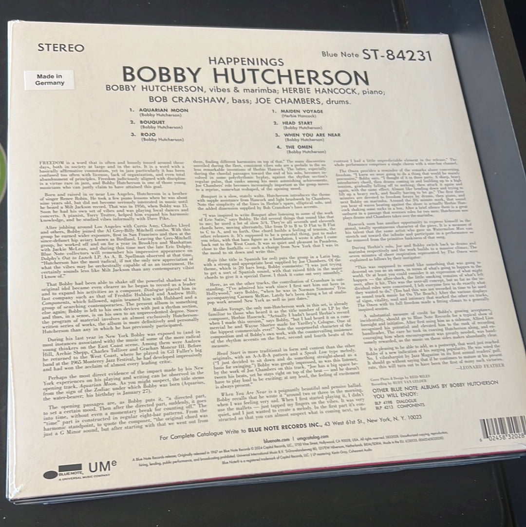 BOBBY HUTCHERSON - Happenings