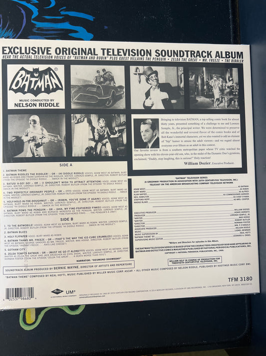 BATMAN - (television series soundtrack) Nelson Riddle