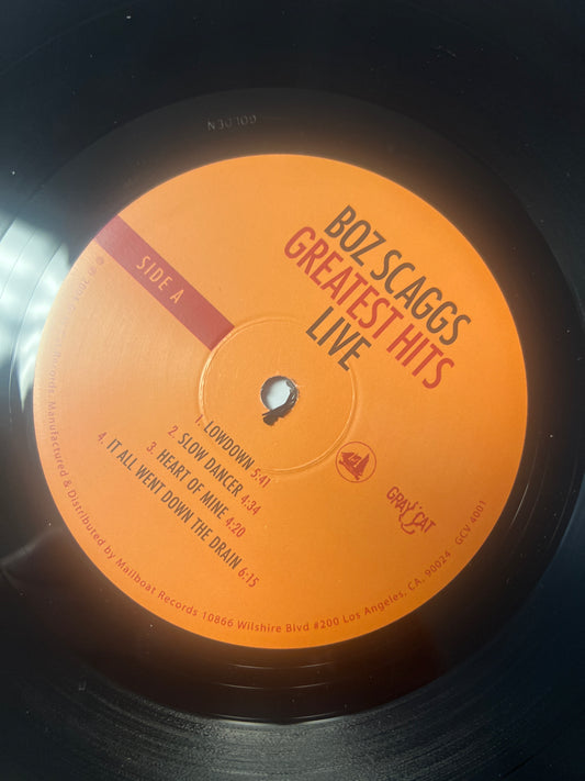 BOZ SCAGGS - greatest hits live