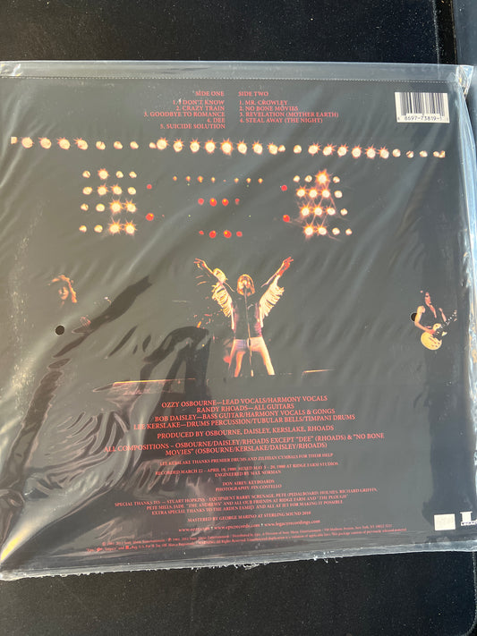 OZZY OSBOURNE “blizzard of Ozz”