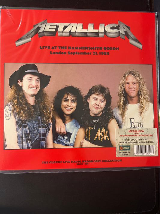 METALLICA - live at the Hammersmith Odeon 1986