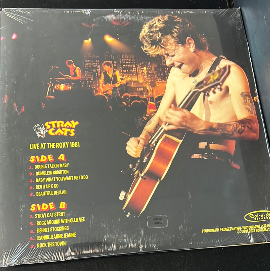 STRAY CATS - live at the Roxy 1981