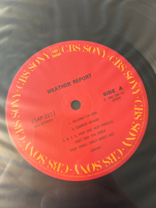 WEATHER REPORT - Weather Report
