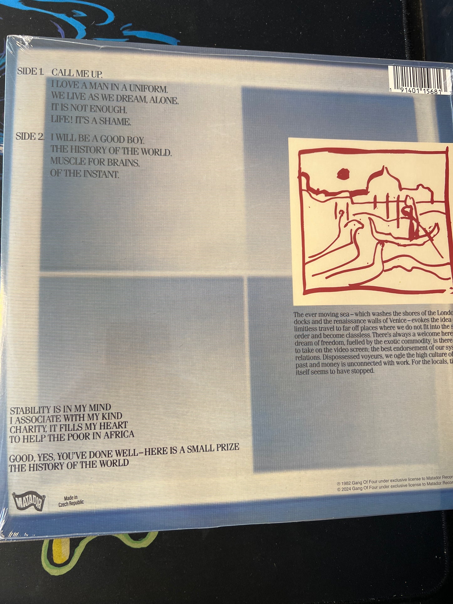 GANG OF FOUR - songs of the free
