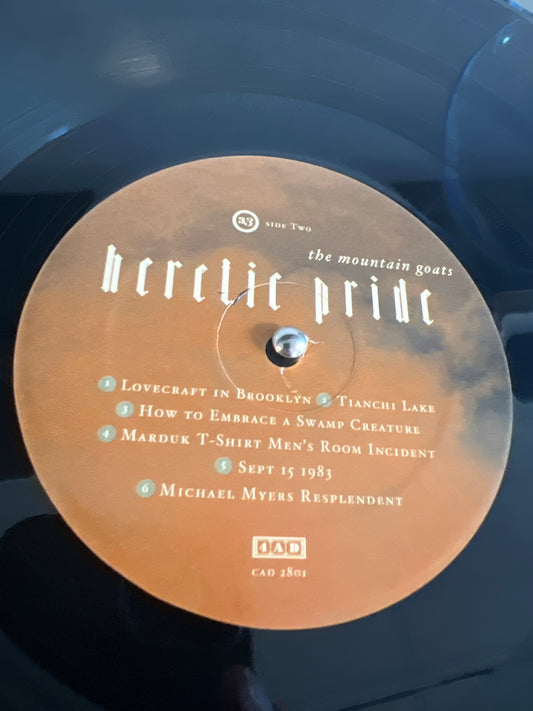 THE MOUNTAIN GOATS - heretic pride