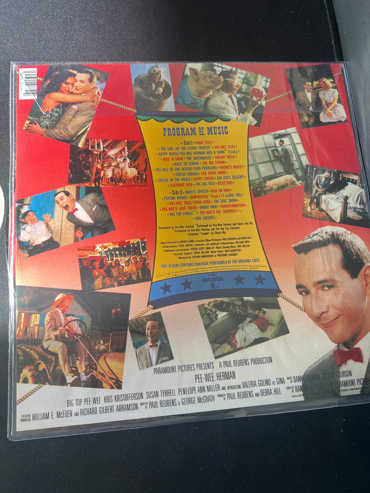 BIG TOP PEE WEE - Danny Elfman