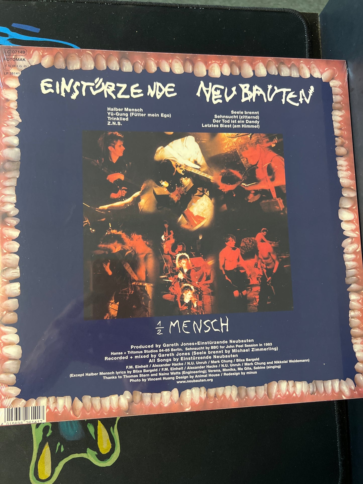 EINSTURZENDE NEUBAUTEN - 1/2 mensch