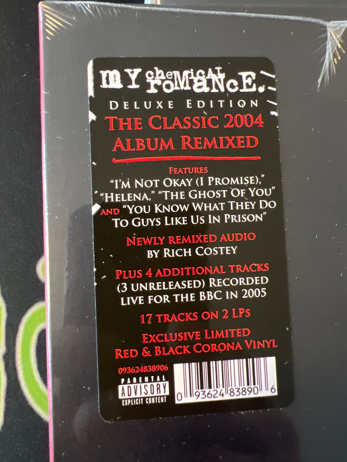MY CHEMICAL ROMANCE - three cheers for sweet revenge