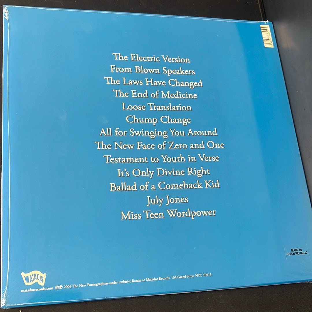 THE NEW PORNOGRAPHERS - electric version