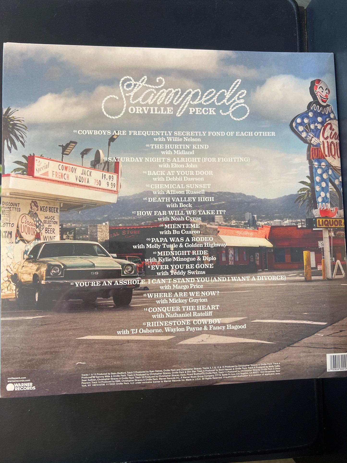 ORVILLE PECK - stampede