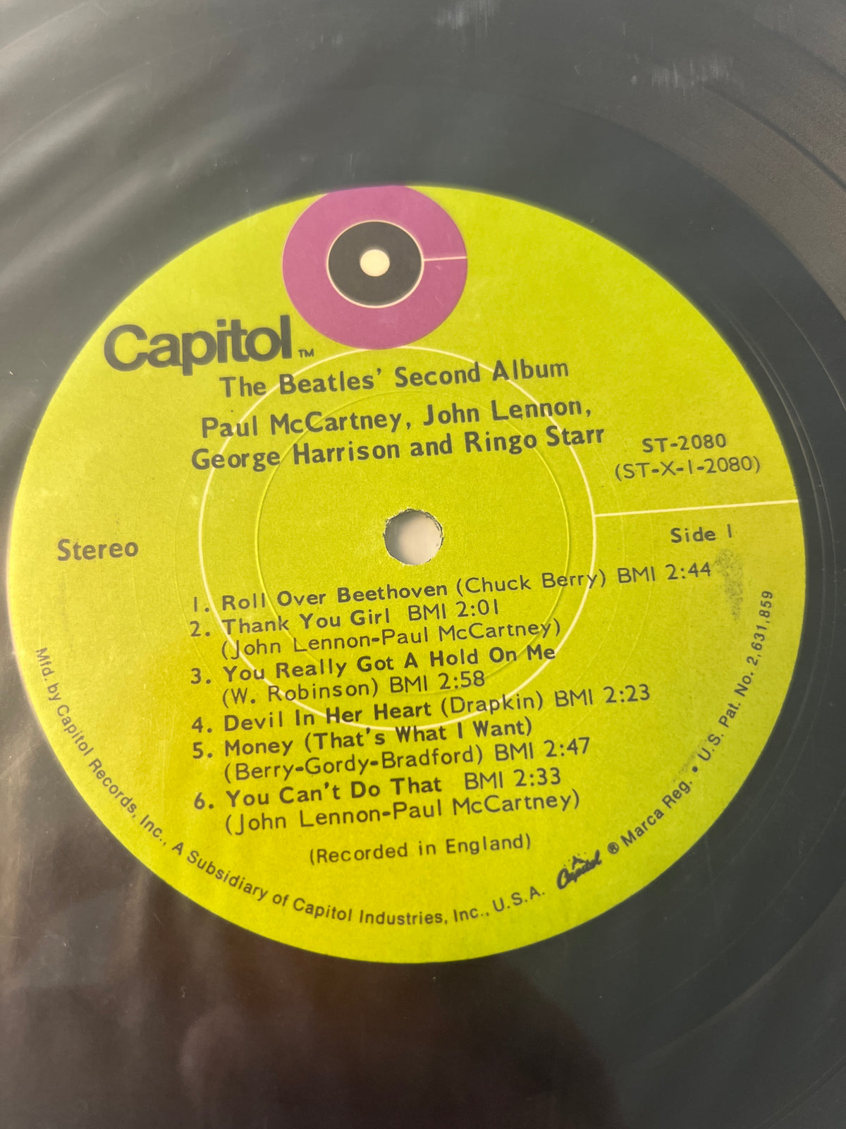 THE BEATLES - second album