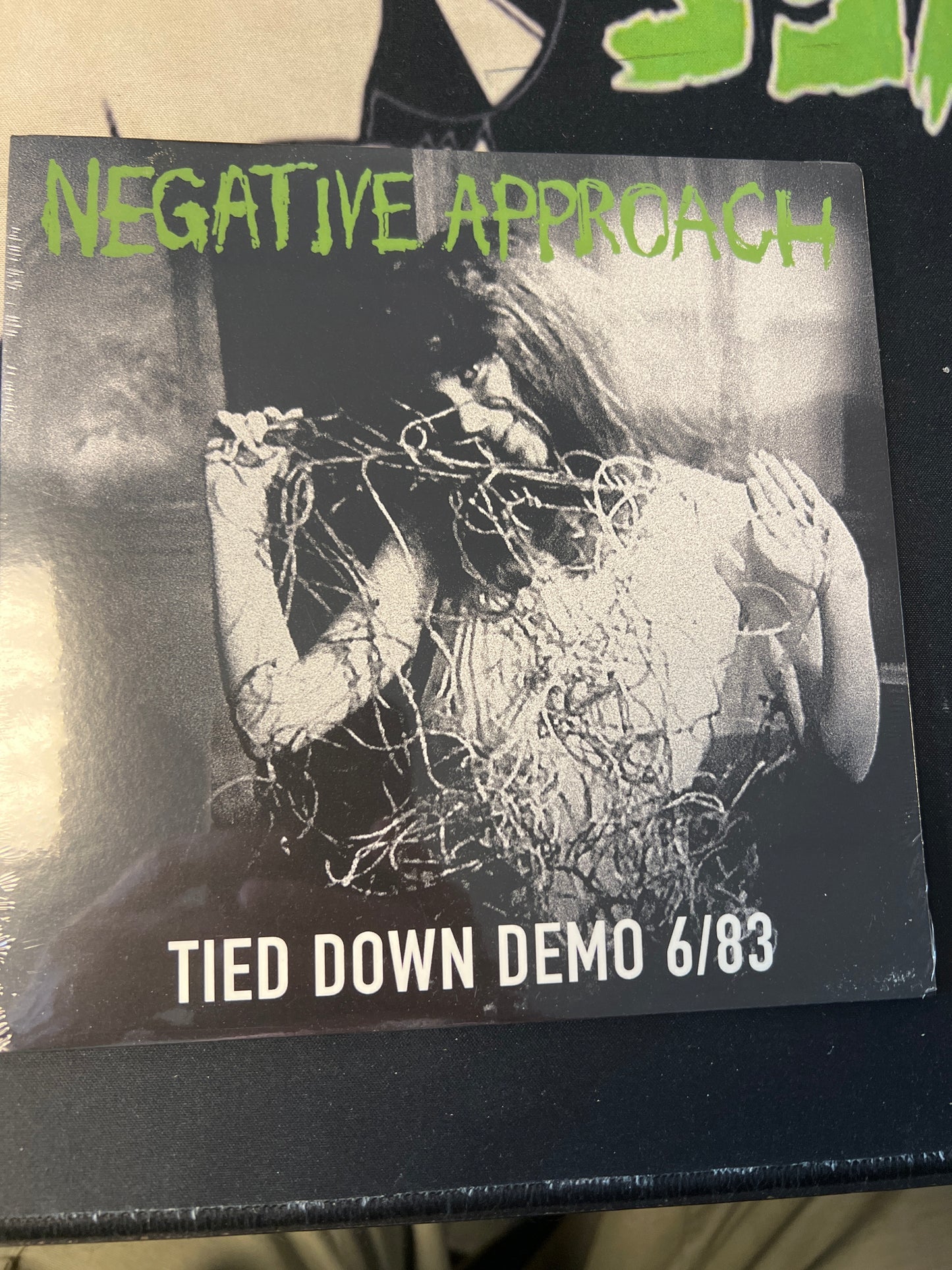 NEGATIVE APPROACH - tied down demo 6/83