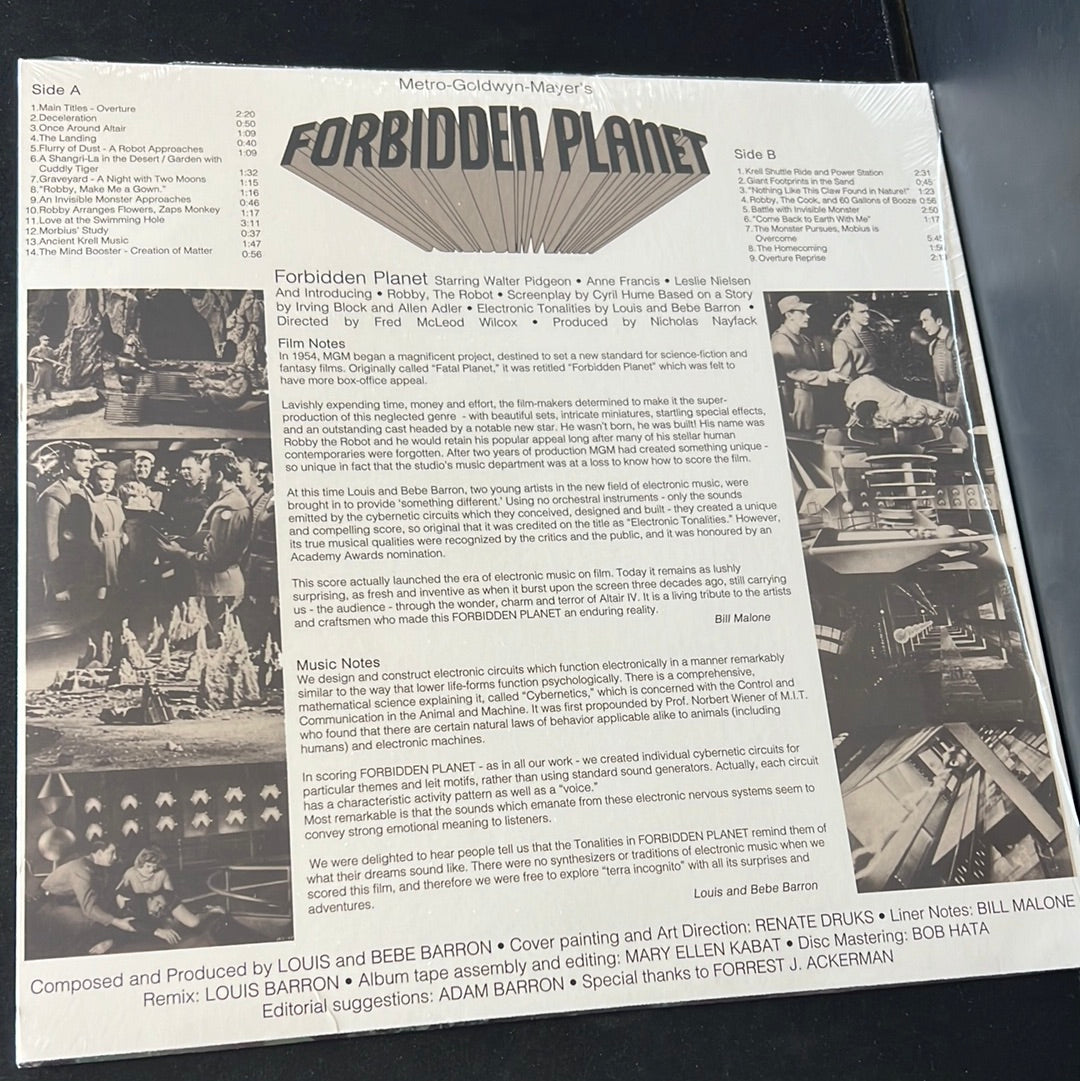 FORBIDDEN PLANET - Louis and Bebe Barron
