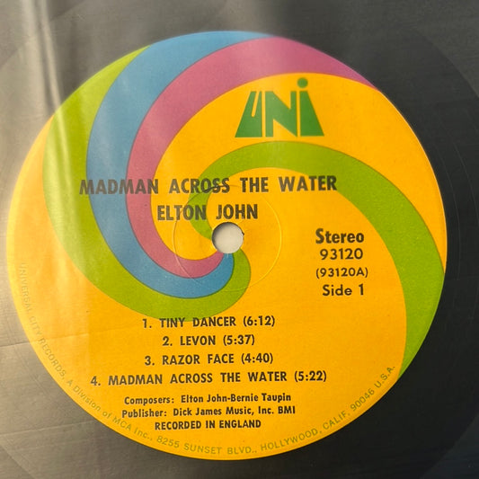 ELTON JOHN - madman across the water