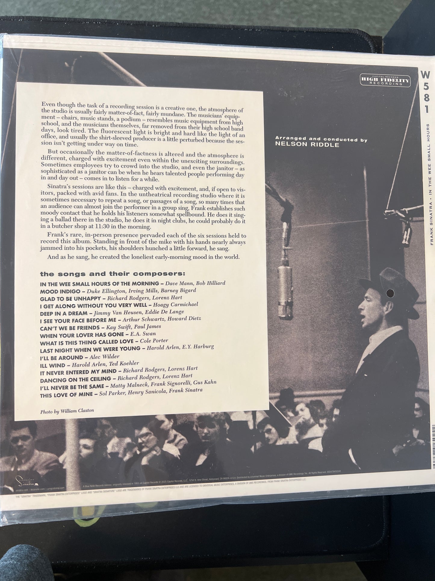 FRANK SINATRA - in the wee small hours