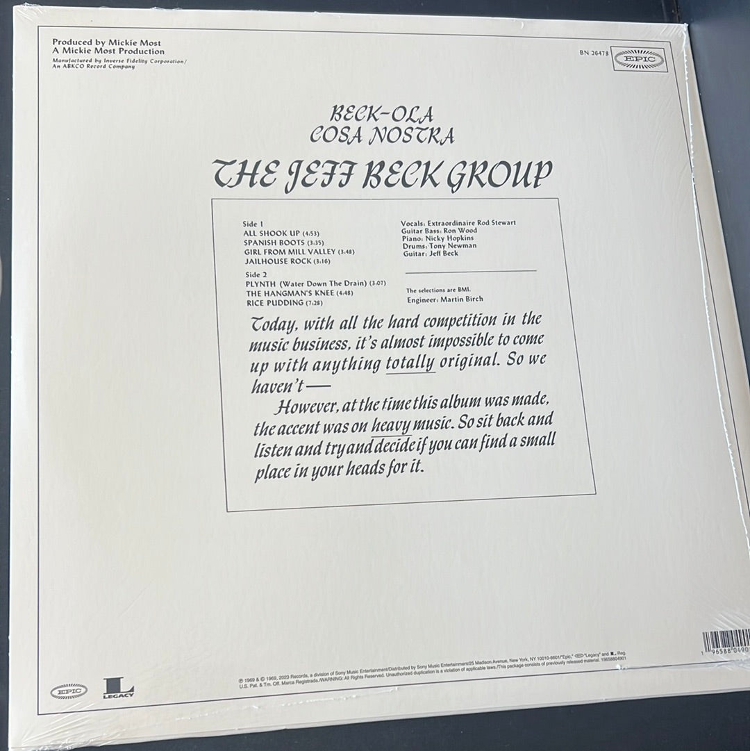 JEFF BECK - Beck-Ola