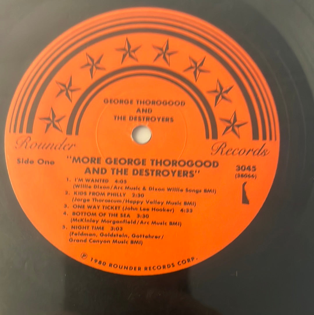 GEORGE THOROGOOD - more George Thorogood and the destroyers