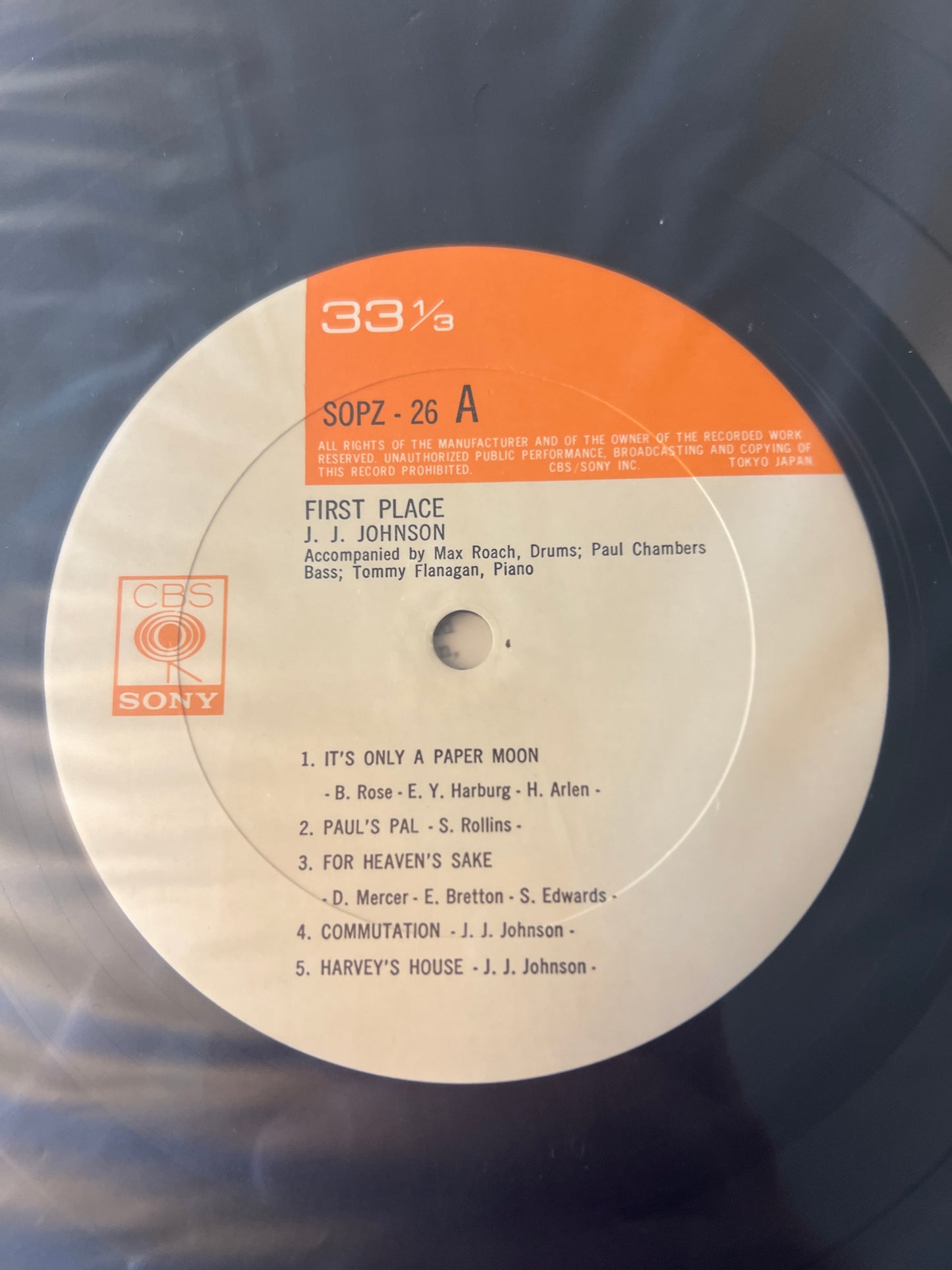 J.J. JOHNSON - first place