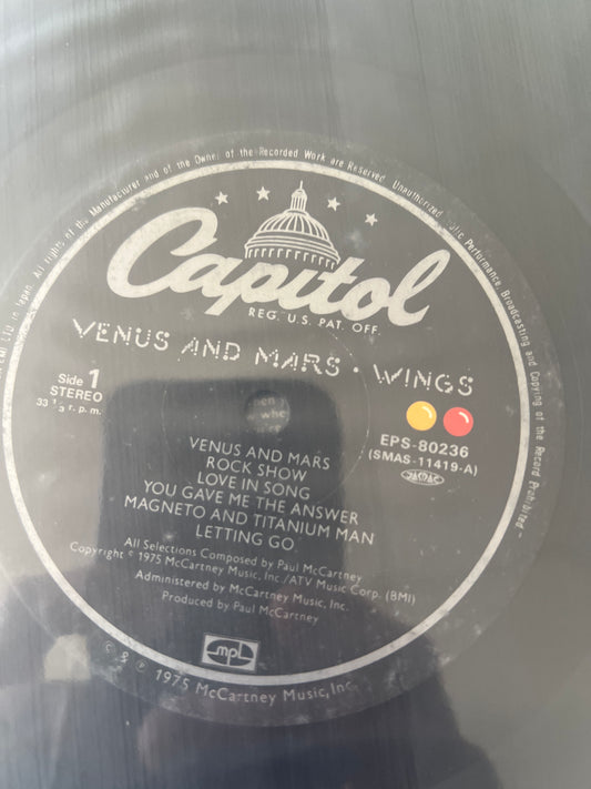 WINGS - Venus and Mars