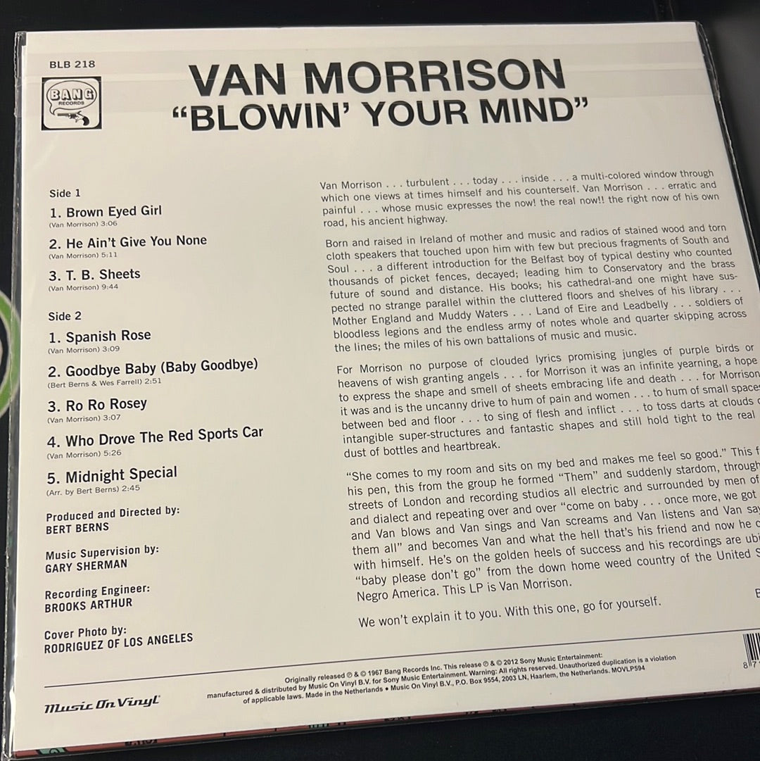 VAN MORRISON - blowin’ your mind!