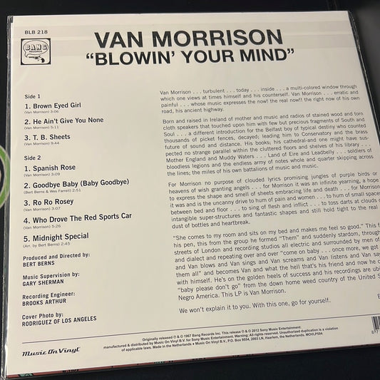 VAN MORRISON - blowin’ your mind!