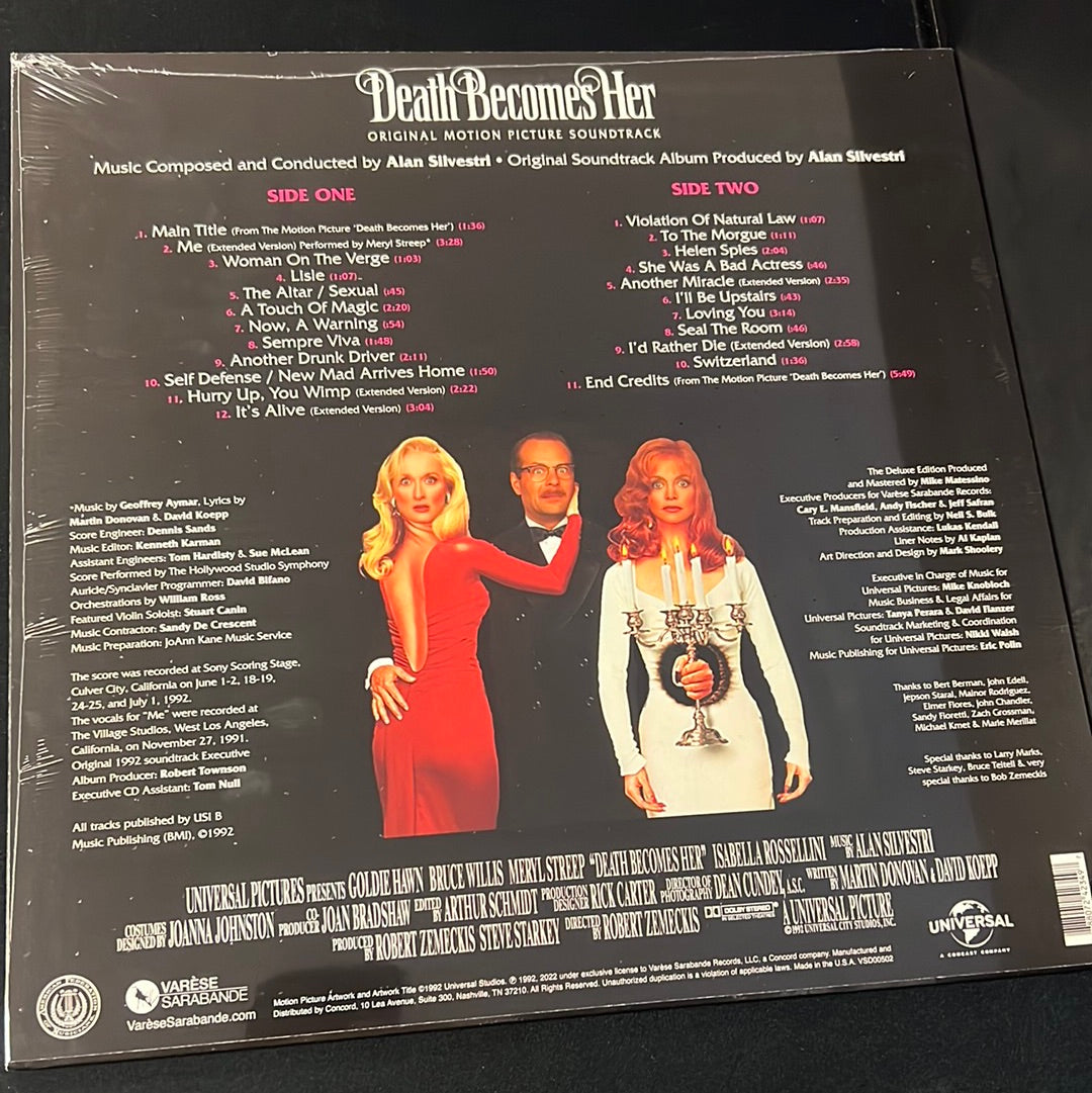 DEATH BECOMES HER - Alan Silvestri