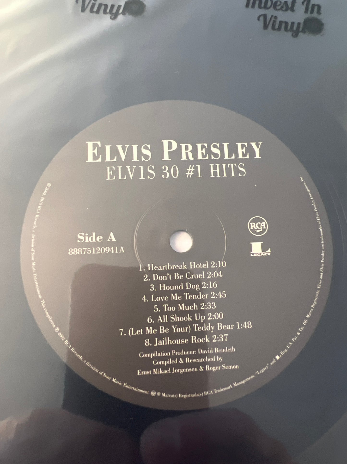ELVIS PRESLEY - Elvis 30 #1 Hits