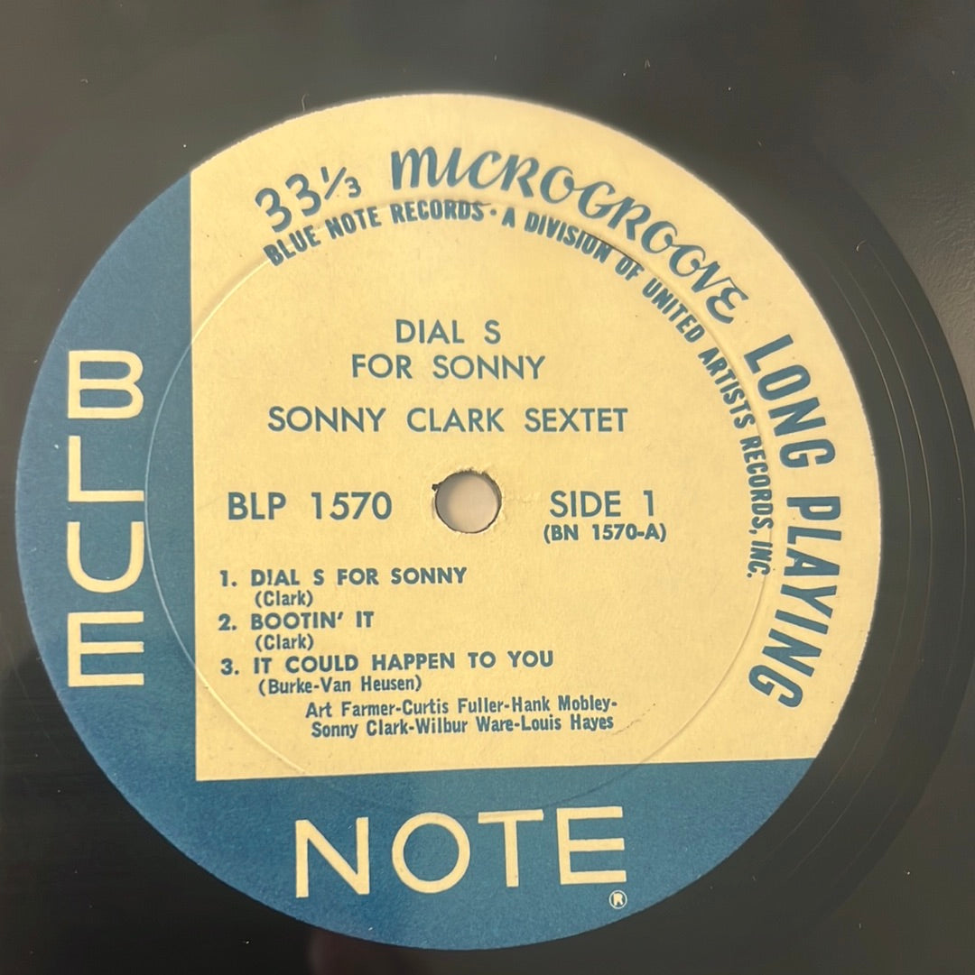 SONNY CLARK - dial “S” for Sonny