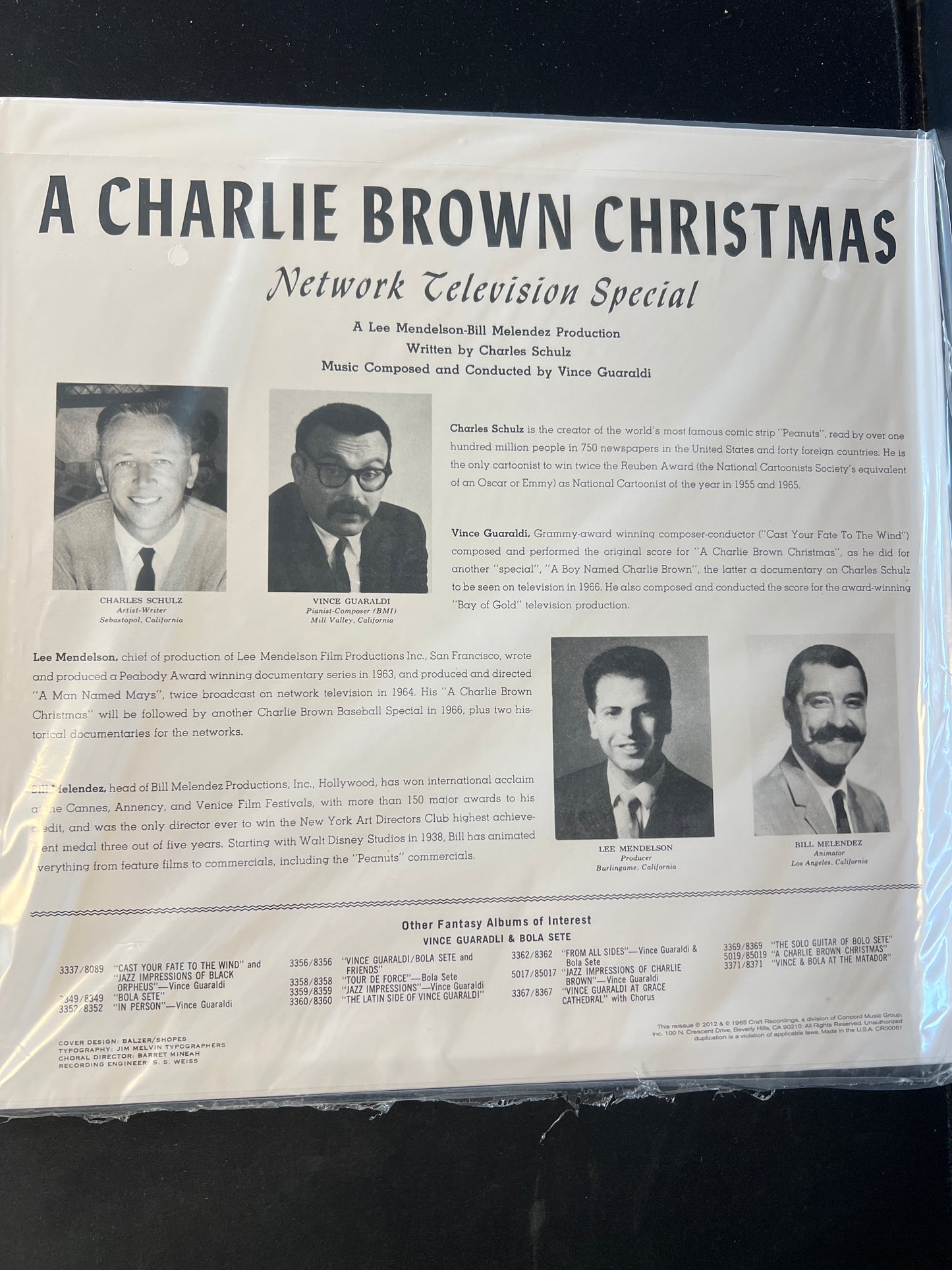 VINCE GUARALDI - a Charlie Brown Christmas
