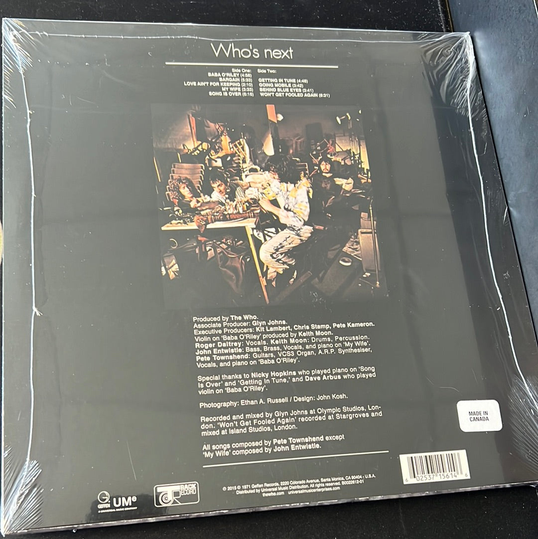 THE WHO - who’s next