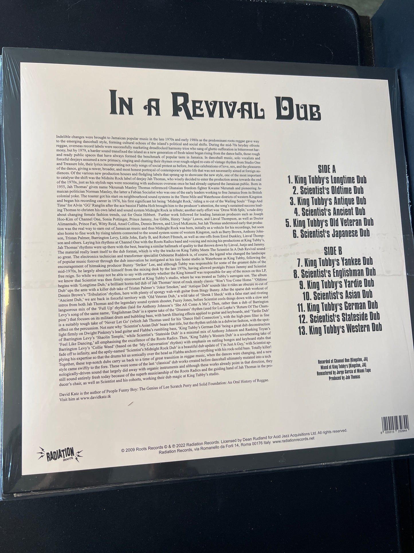 KING TUBBY MEET THE SCIENTISTS - in a revival dub