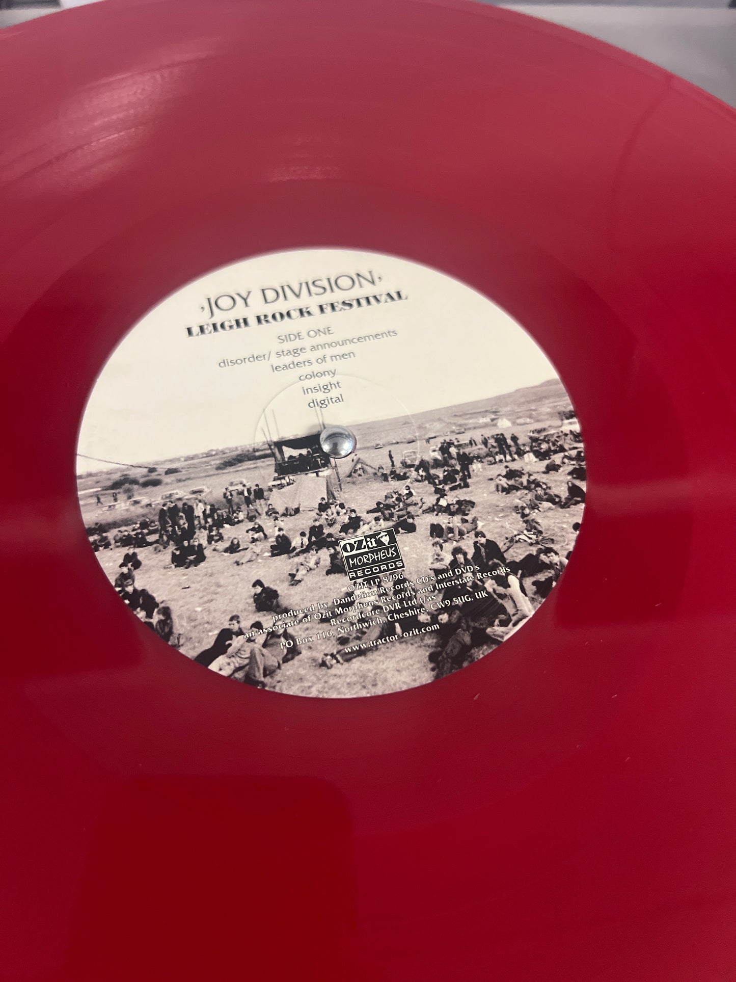 JOY DIVISION - live, Leigh Rock Festival