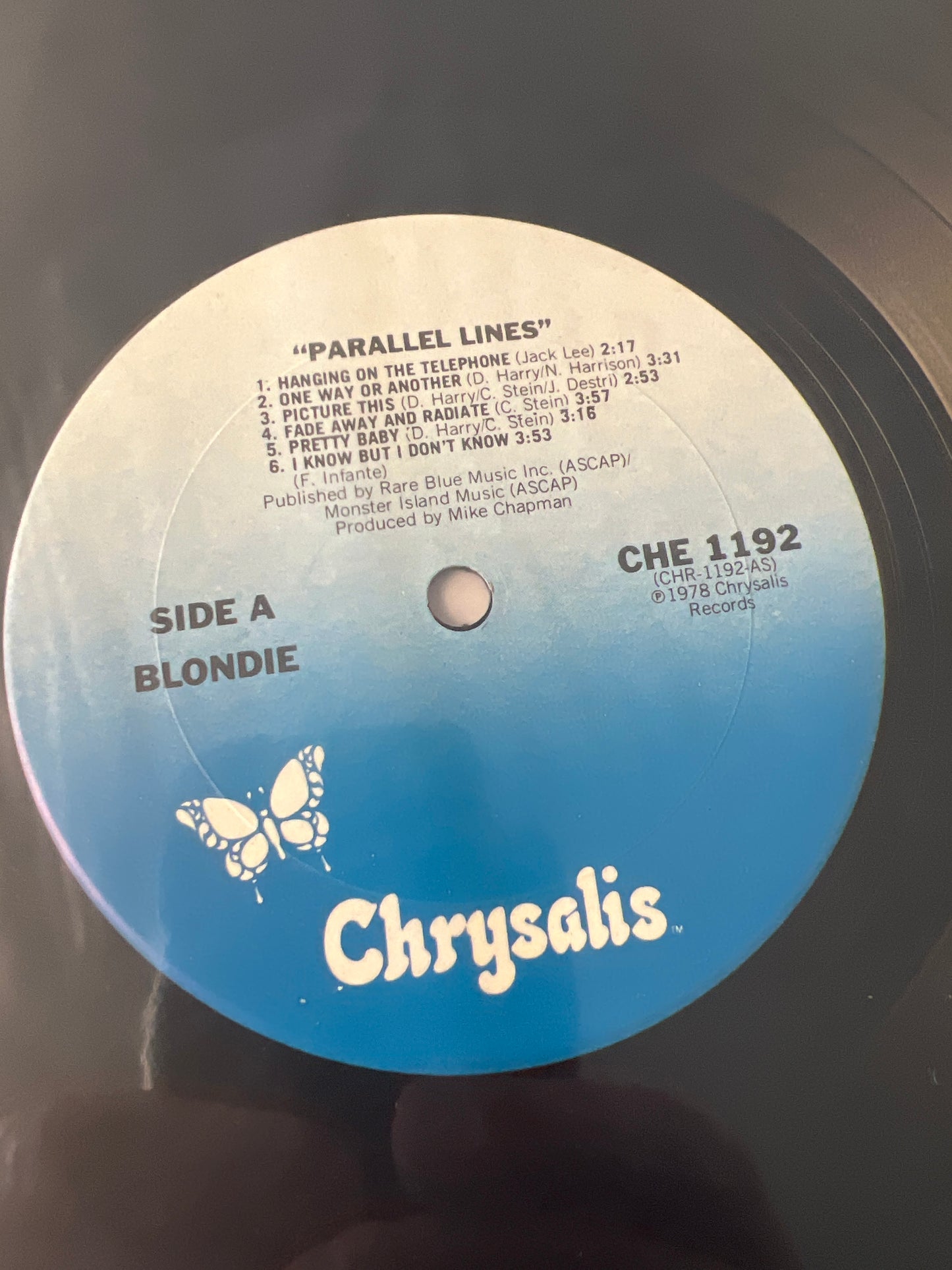 BLONDIE - parallel lines