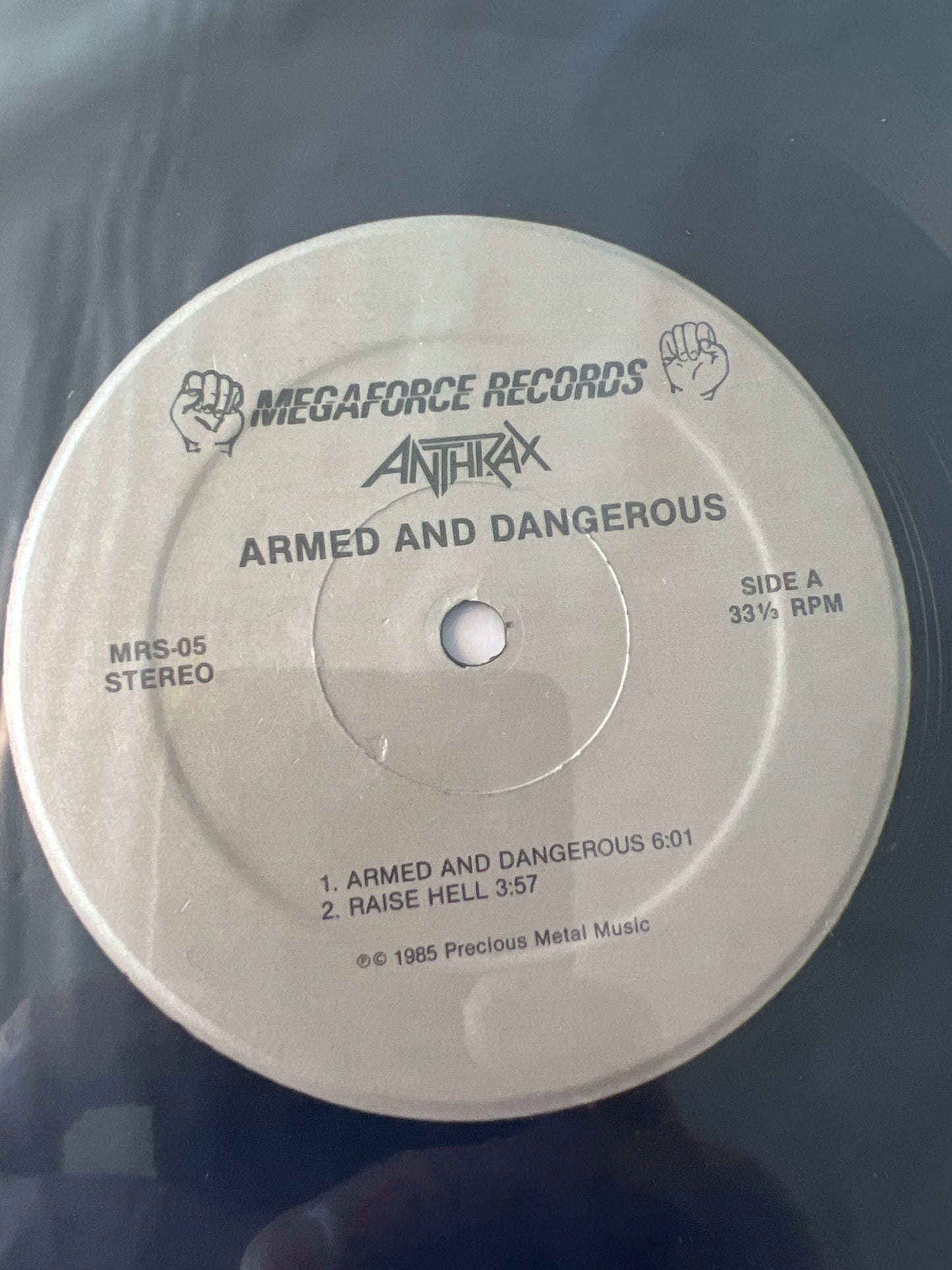 ANTHRAX - armed and dangerous