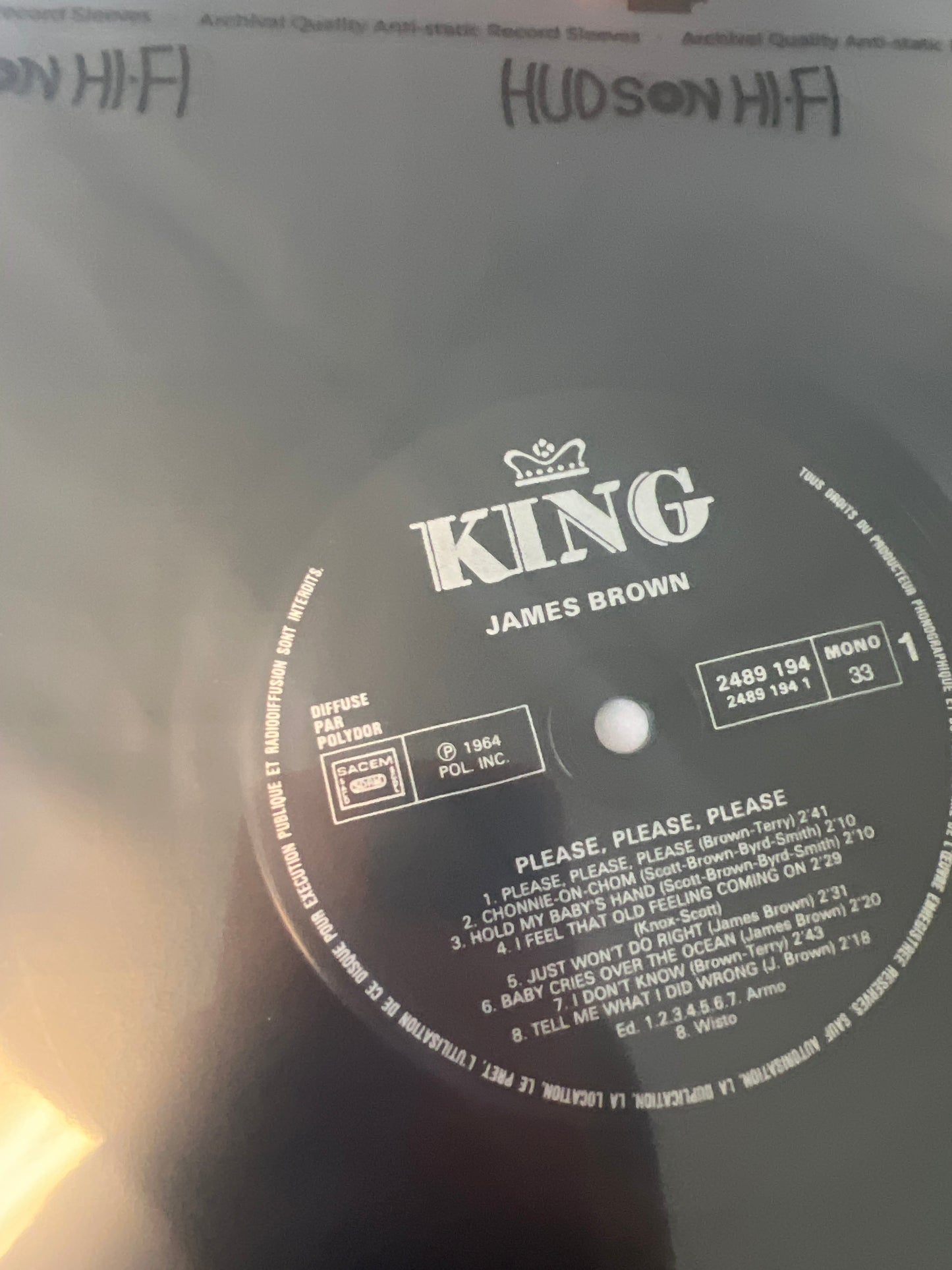 JAMES BROWN - please please please