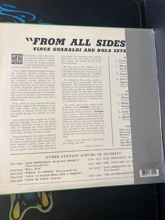 VINCE GUARALDI AND BOLA SETE - from all sides