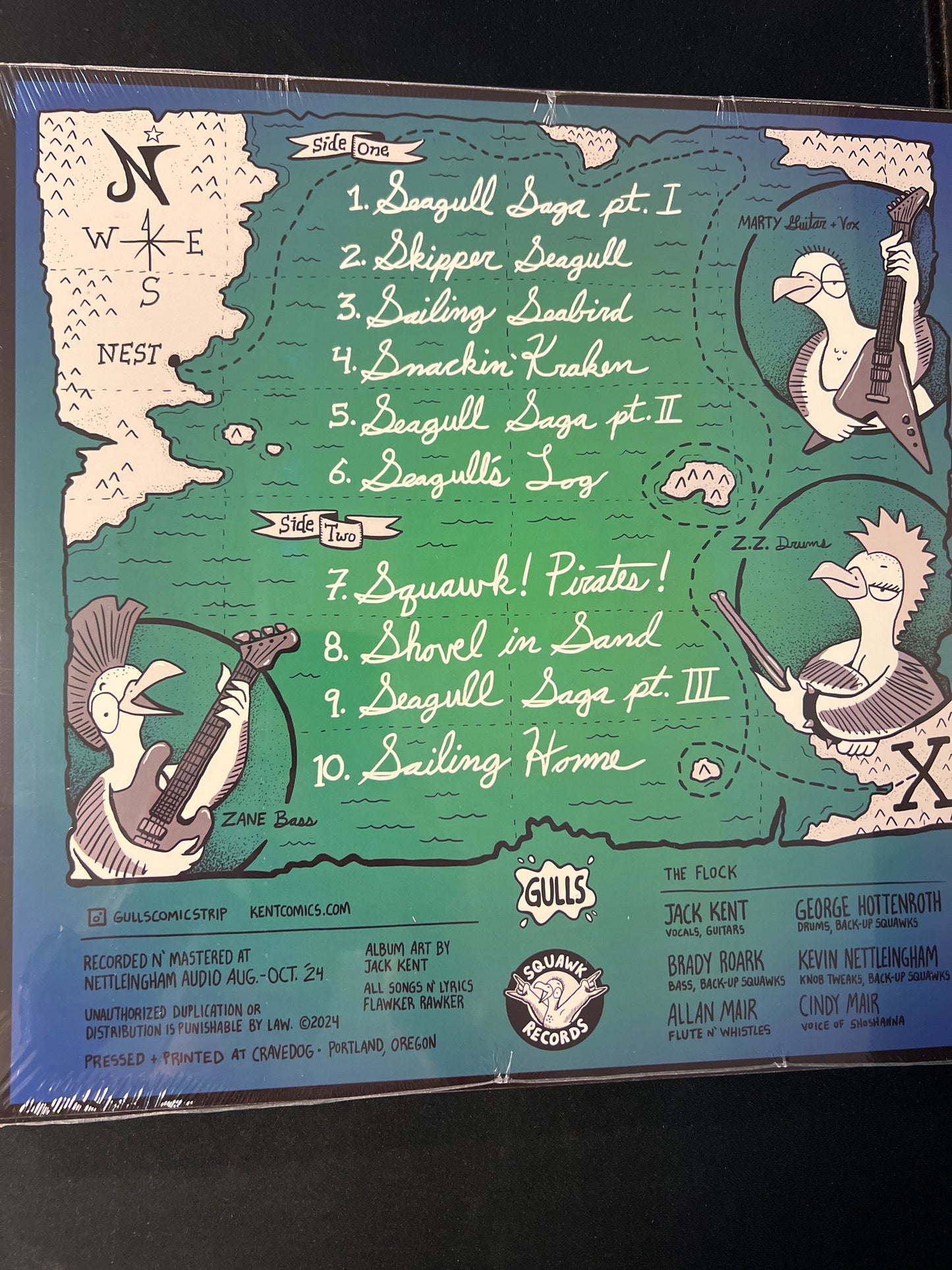 FLAWKER RAWKER - Seagull of the seven seas